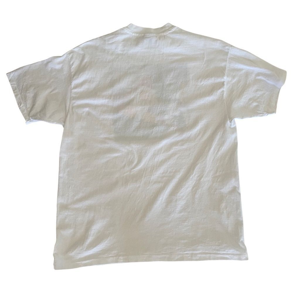 Vintage 1993 Single Stitch Christmas Comic T-Shirt White Size XL - Picture 2 of 6